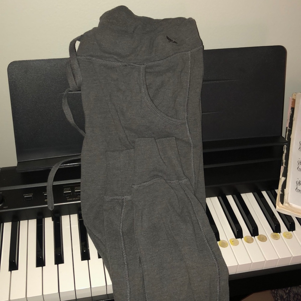 grey joggers